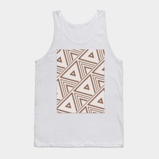 Geometric Futures #8 - Pattern Modular Synth Glitch Art Tank Top